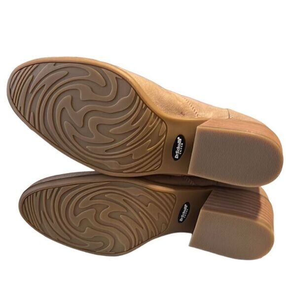 Dr Scholl’s Lawless Toast Taupe Odor Control Suede Ankle Booties Size 7.5 NIB - Picture 5 of 13